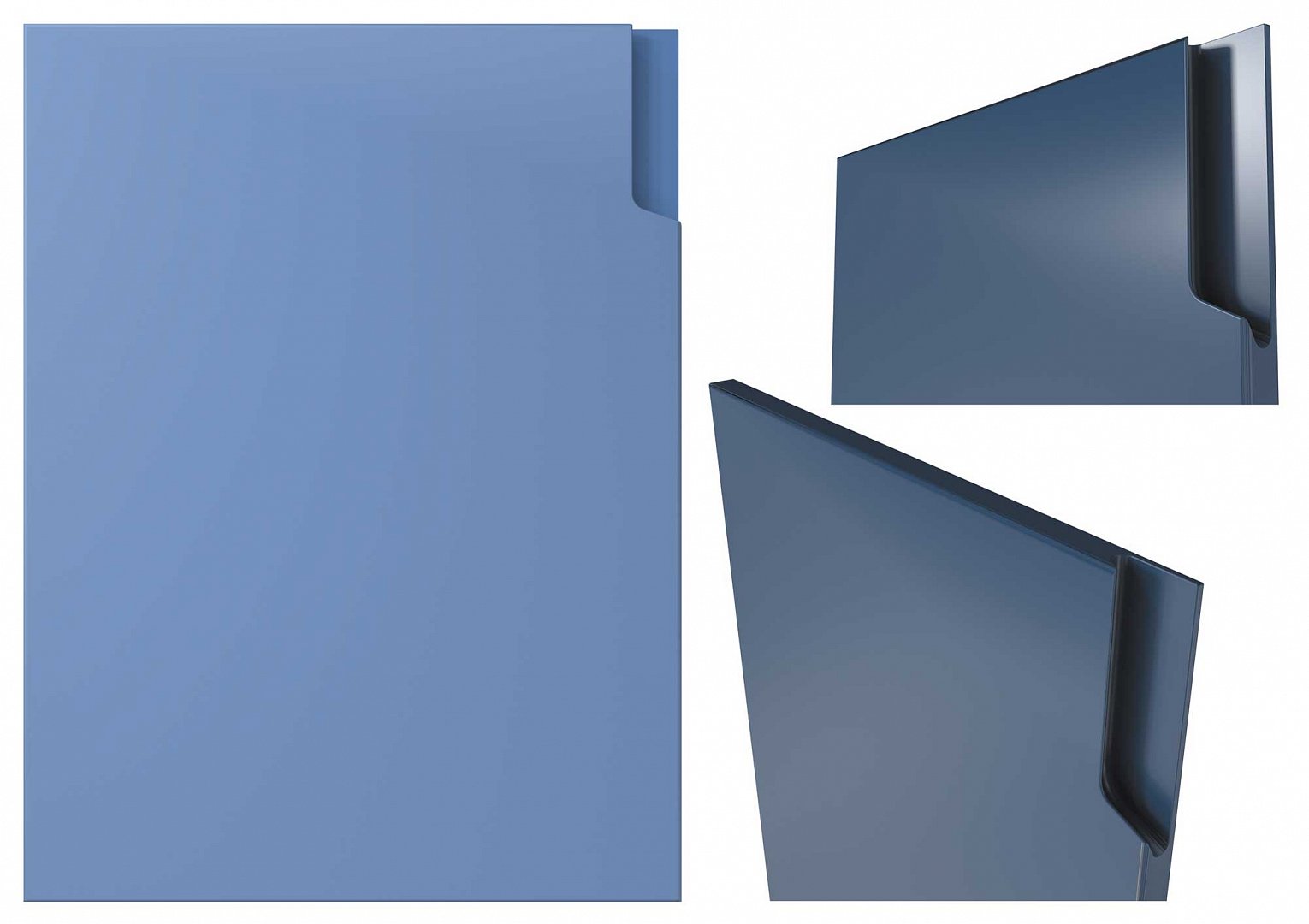 Интегрированные ручки эмаль