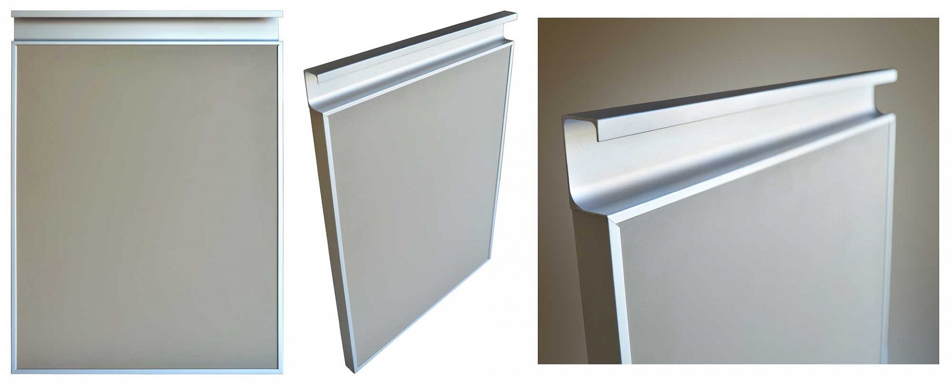 Врезные ручки алюминий