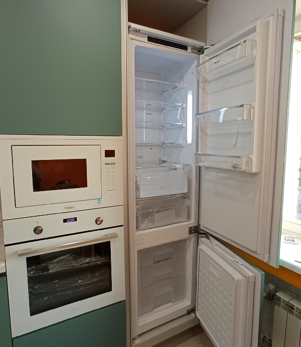 Кухня Тёмная Олива5