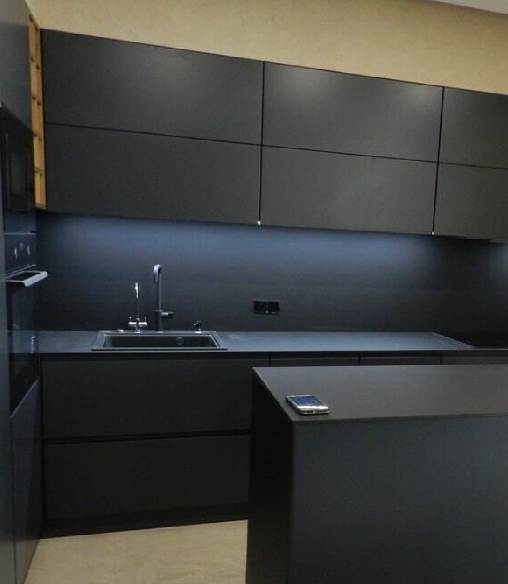 Кухня Черный Бархат